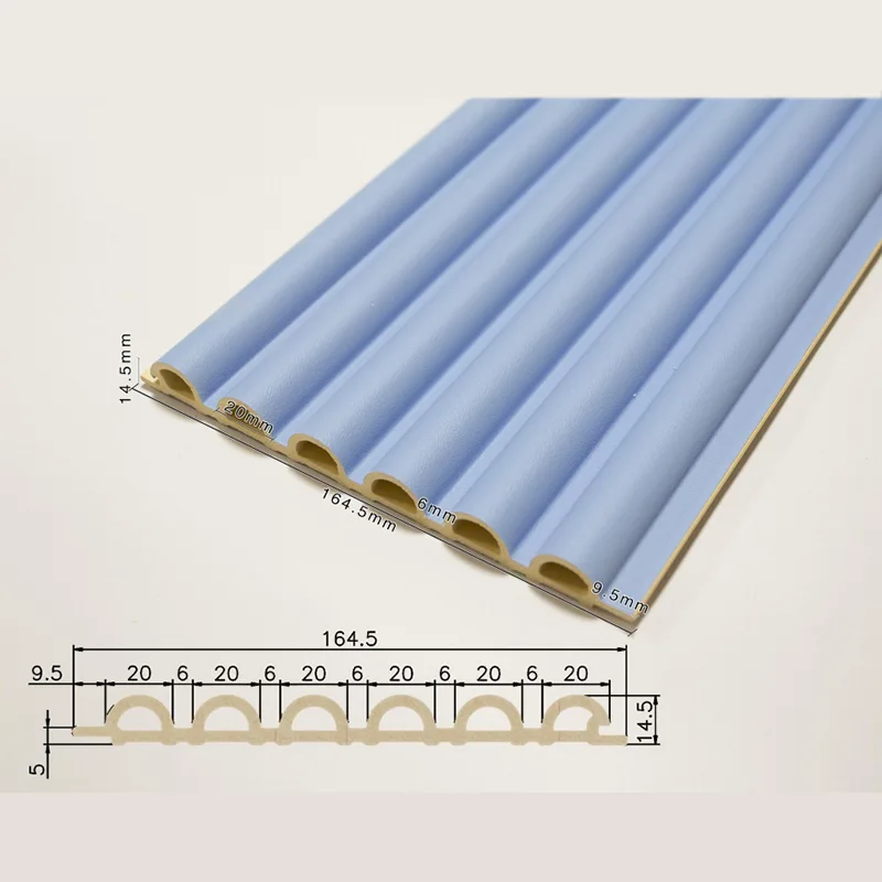 156 வெற்று அரை வட்ட 6-கட்டம் புளூட்டட் பேனல்