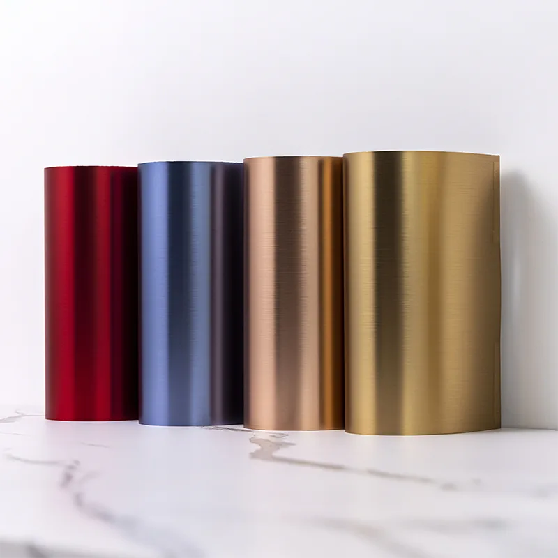 PET உலோக அமைப்பு திட மூங்கில் இழை சுவர் பேனல்