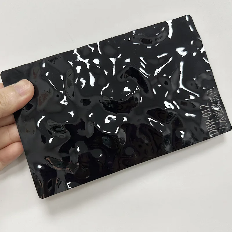 PET நீர் சிற்றலை கார்பன் கிரிஸ்டல் வால் பேனல்